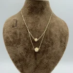 گردنبند دو رج هرمس و گوی کهکشانی