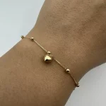 دستبند گوی و قلب