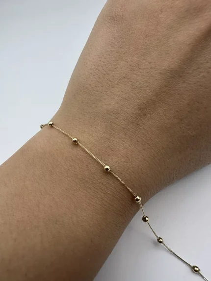 دستبند میرو و گوی تک رج