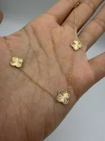 گردنبند پنج ونکلیف تراشدار - Image 3