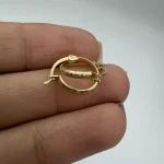 گوشواره حلقه ای دور ورساچ