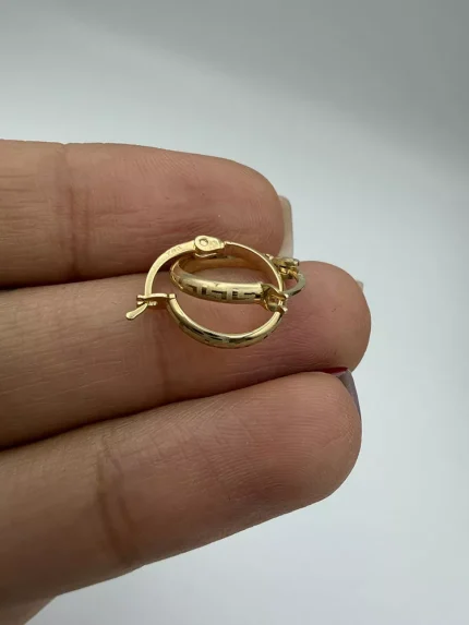 گوشواره حلقه ای دور ورساچ