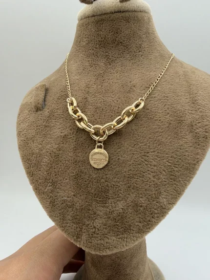 گردنبند رولو آویز تیفانی