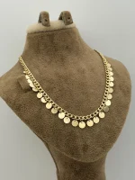 گردنبند کارتیه آویز پولکی