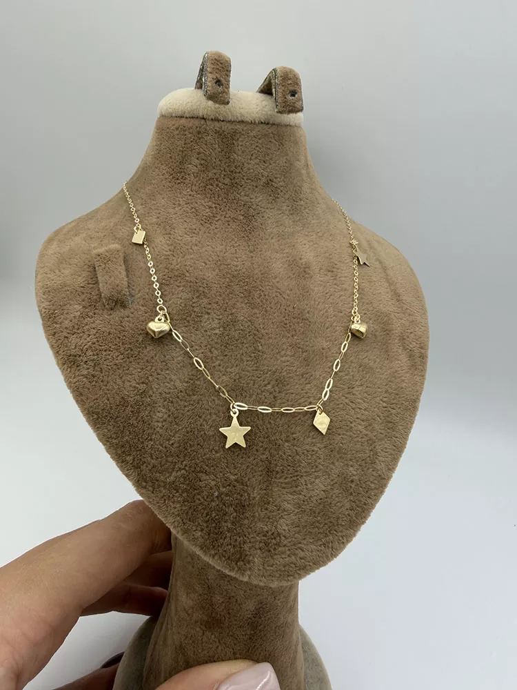 img-3174-694ffe49ea912 گردنبند آویز ستاره و لوزی - Image 1