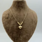 گردنبند گوی و قلب دامله