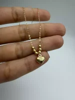 گردنبند گوی و قلب دامله - Image 2