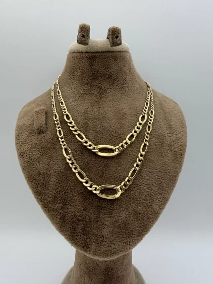 زنجیر فیگارو کنیک تک حلقه درشت