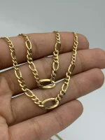 زنجیر فیگارو کنیک تک حلقه درشت - Image 3