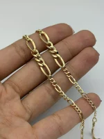 دستبند فیگارو کنیک دو حلقه درشت - Image 2