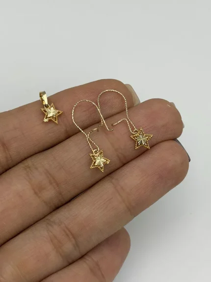 نیم ست ستاره تراشدار