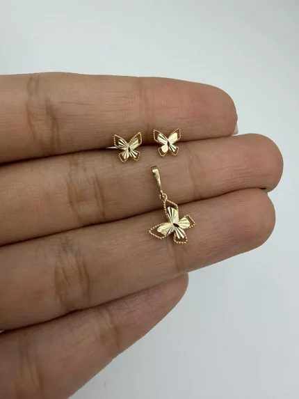 نیم ست پروانه تراشدار