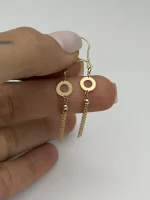 گوشواره آویز دایره - Image 2