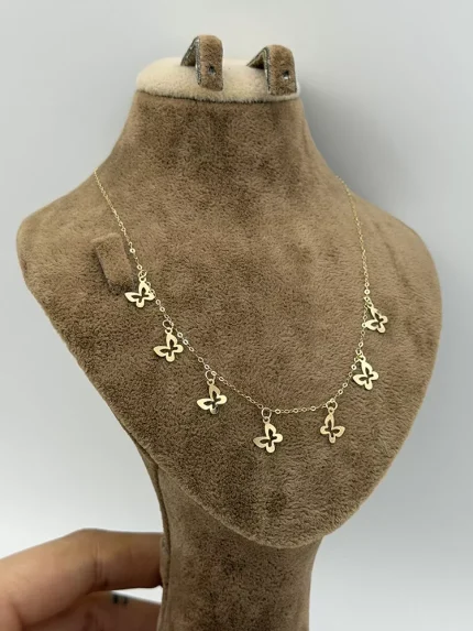 گردنبند آویز پروانه