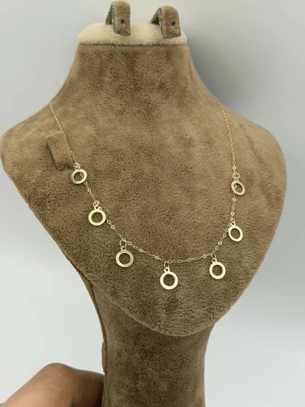 گردنبند آویز دایره