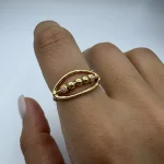 انگشتر بیضی و گوی کد 10