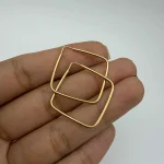 گوشواره مربع پروفیلی