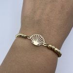 دستبند کادوئی طرح صدف