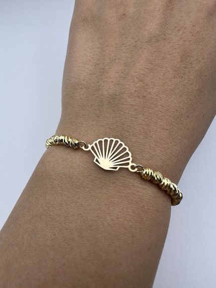 دستبند کادوئی طرح صدف