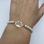 دستبند کادوئی طرح صدف