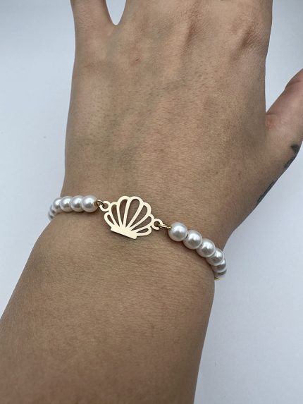 دستبند کادوئی طرح صدف