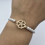 دستبند کادوئی طرح گل