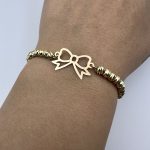 دستبند کادوئی طرح پاپیون