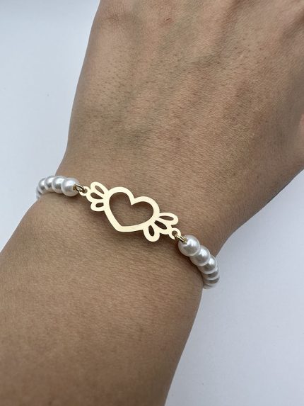 دستبند کادوئی طرح قلب