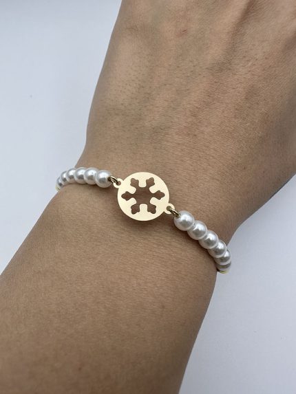 دستبند کادوئی طرح دونه برف