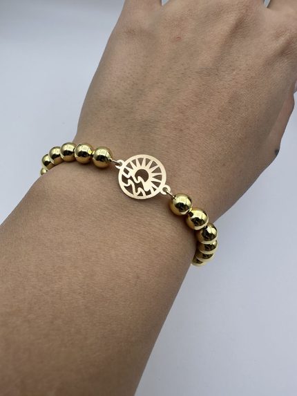 دستبند کادوئی طرح خورشید