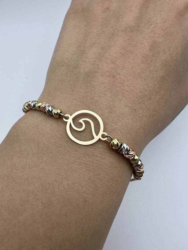 IMG_3032 دستبند کادوئی طرح موج - Image 1