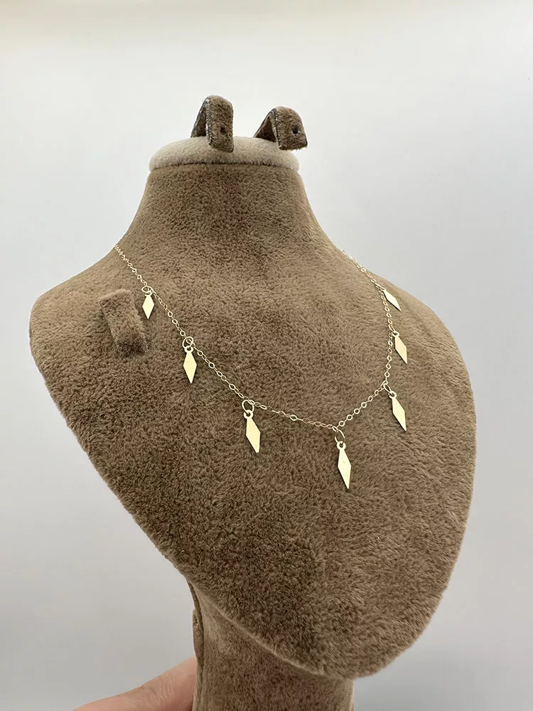 img-3170-6992cca2c04ec گردنبند آویز لوزی - Image 1