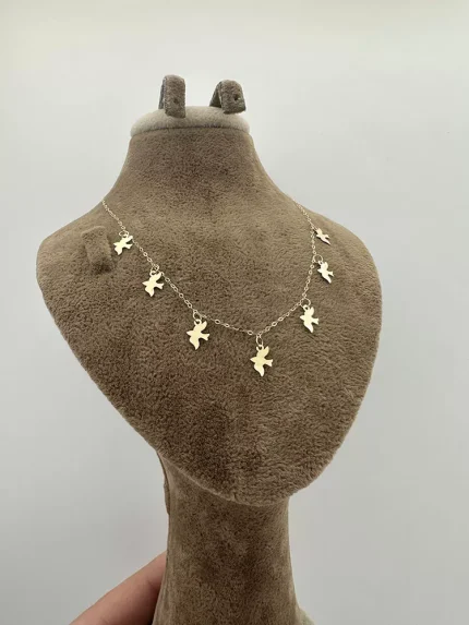 گردنبند آویز پرستو