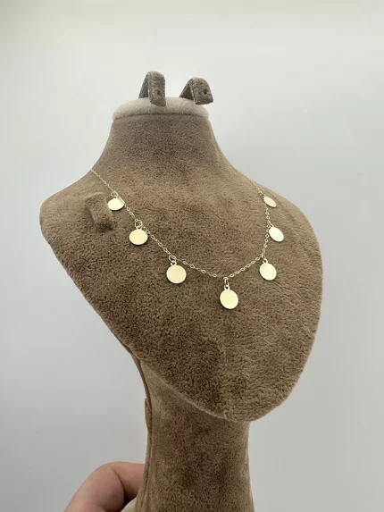 گردنبند آویز سکه ای