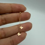 پلاک آویز دار پروانه