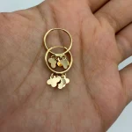 گوشواره حلقه ای آویز ونکلیف