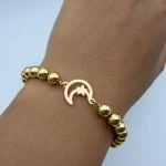 دستبند گوی ماه و ستاره