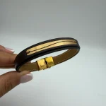 دستبند چرم خط دفورمه