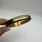 دستبند چرم خط و مستطیل