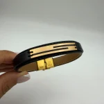 دستبند چرم دو خط