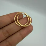 گوشواره حلقه ای موج