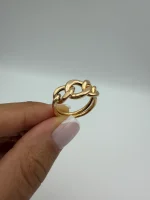 انگشتر سه حلقه کارتیه - Image 2