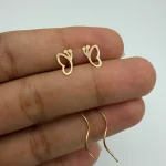 گوشواره کرلی شاپرک