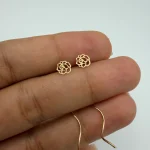 گوشواره کرلی گل آلاله