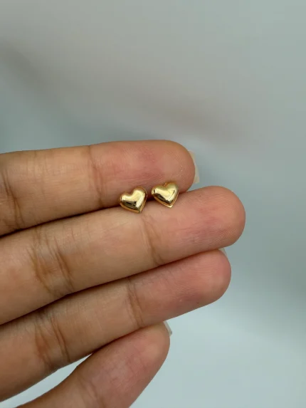 گوشواره میخی قلب
