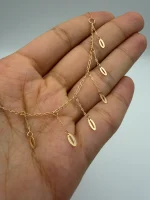 گردنبند آویز بیضی - Image 2