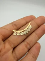 گردنبند خط و آویز دایره - Image 2