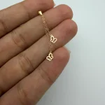 پلاک آویز پروانه