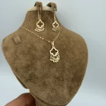 نیم ست ونکلیف آویز قلب