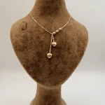 گردبند دو قلب و گوی